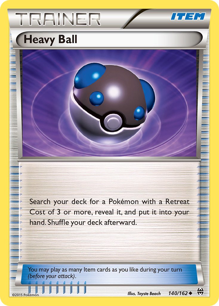 Heavy Ball 140/162 Reverse Uncommon - MissingNo.