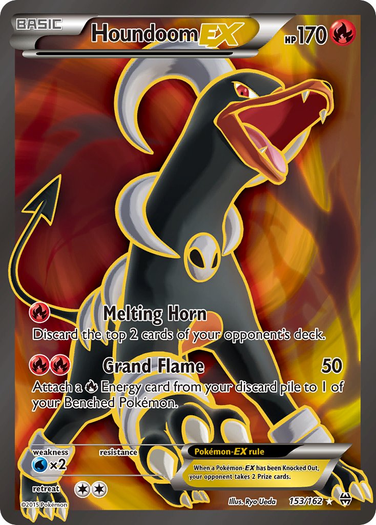 Houndoom EX 153/162 Holo Ultra Rare EX - MissingNo.