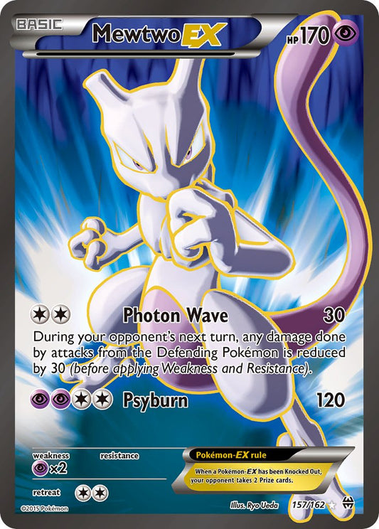 Mewtwo EX 157/162 Holo Ultra Rare (LP) - MissingNo.