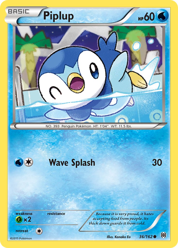 Piplup 36/162 Reverse Common - MissingNo.