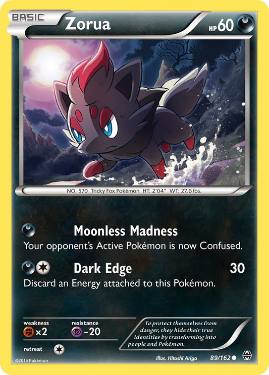 Zorua 89/162 Common - MissingNo.