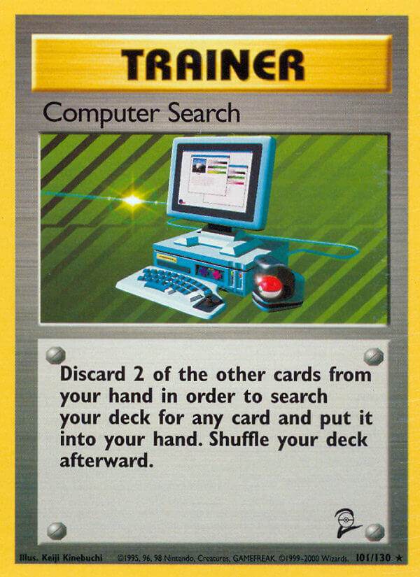 Computer Search 101/130 Non-Holo Rare - MissingNo.