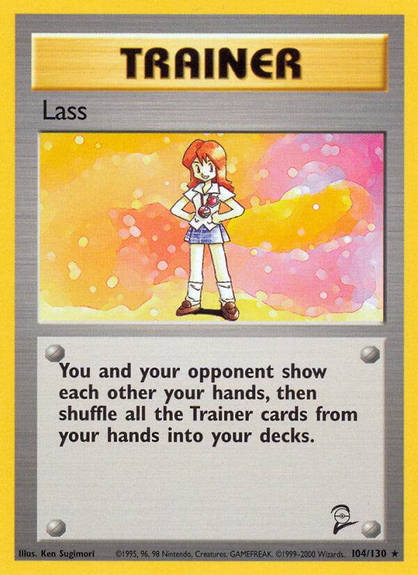 Lass 104/130 Non-Holo Rare - MissingNo.