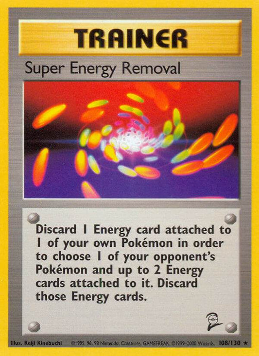 Super Energy Removal 108/130 Non-Holo Rare - MissingNo.