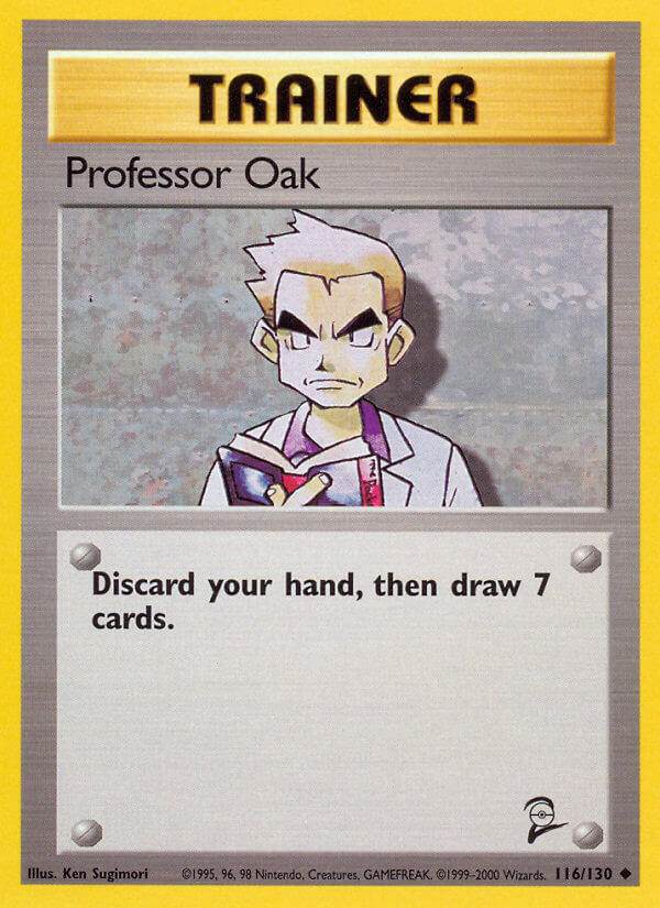 Professor Oak 116/130 Uncommon - MissingNo.