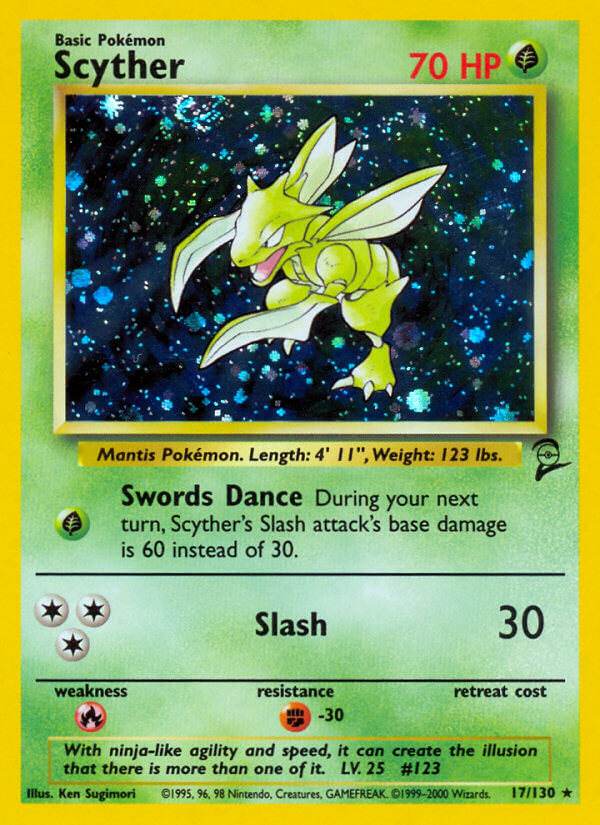 Scyther 17/130 Holo Rare - MissingNo.
