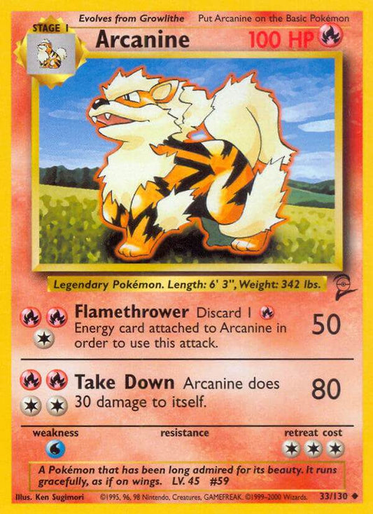 Arcanine 33/130 Uncommon - MissingNo.
