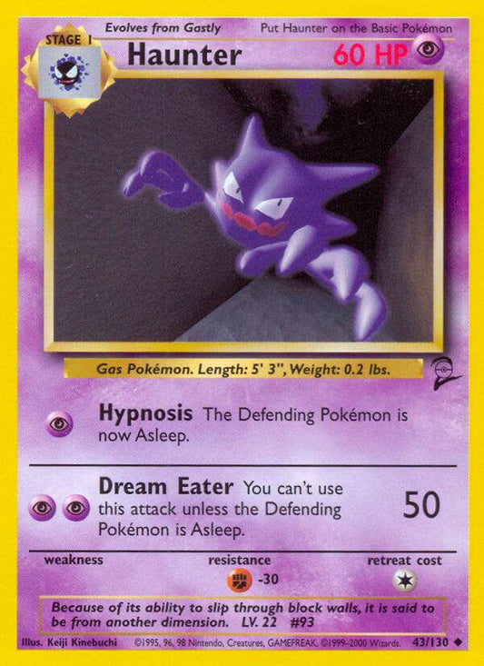 Haunter 43/130 Uncommon - MissingNo.