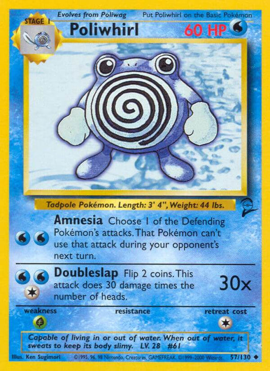 Poliwhirl 57/130 Uncommon - MissingNo.