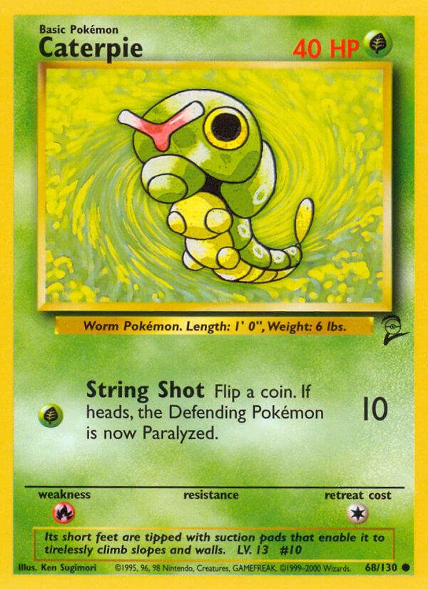 Caterpie 68/130 Common - MissingNo.