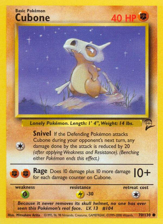Cubone 70/130 Common - MissingNo.