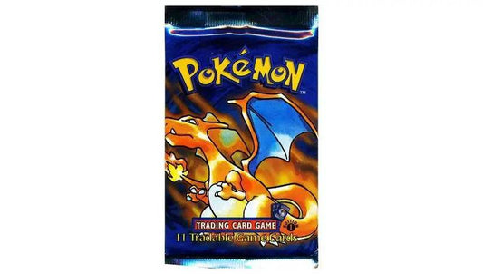 Base Set 1st Edition Booster Pack Charizard Artwork - MissingNo.
