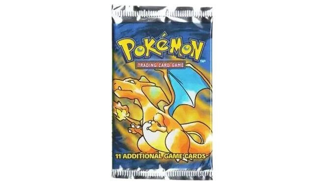 Base Set Unlimited Long Crimp Booster Pack - MissingNo.