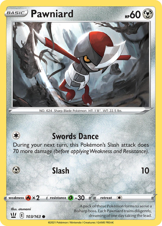Pawniard 103/163 Reverse Common