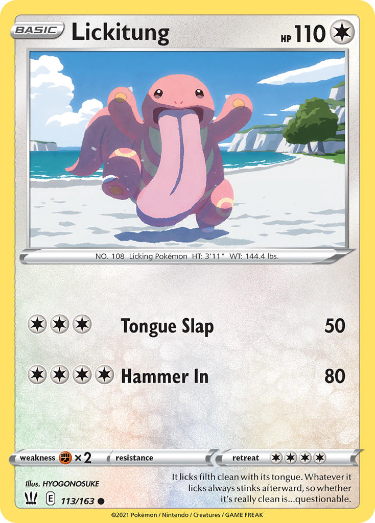 Lickitung 113/163 Reverse Common