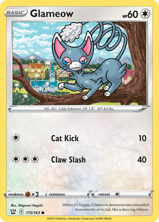 Glameow 115/163 Reverse Common