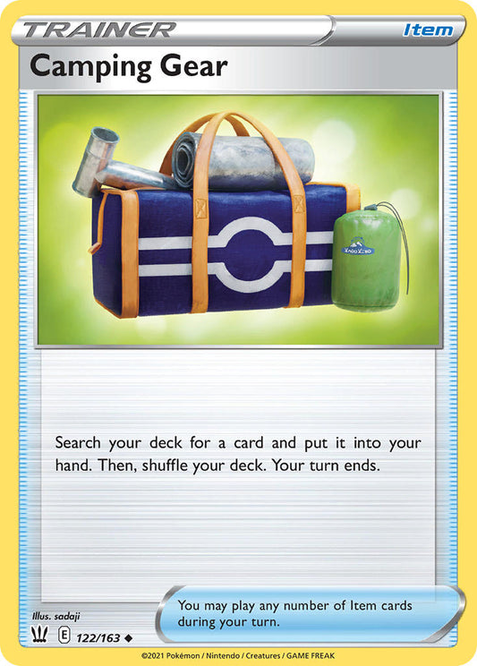 Camping Gear 122/163 Reverse Uncommon