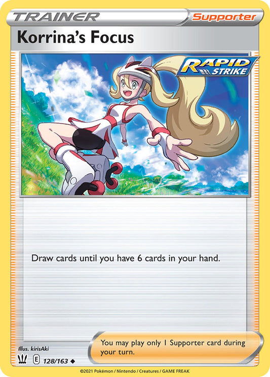 Korrina's Focus 128/163 Play! Pokémon Stamp Prize Pack Series 1 & Prize Pack Series 2 Exclusive