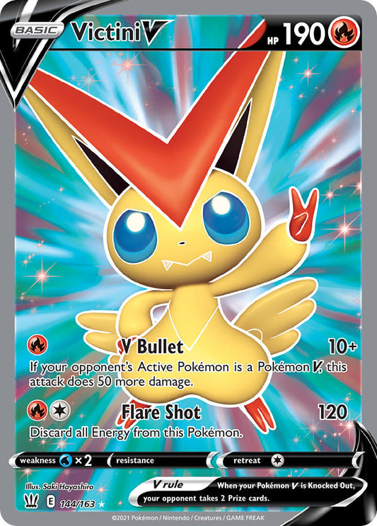 Victini V 144/163 Holo Ultra Rare V