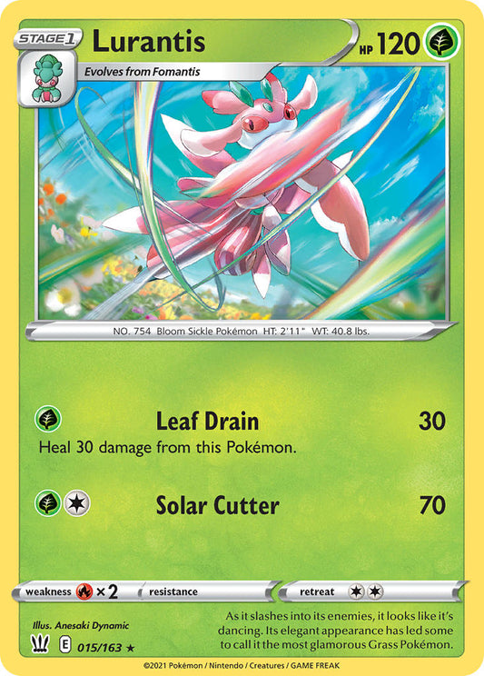 Lurantis 15/163 Reverse Rare