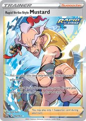 Rapid Strike Style Mustard 162/163 Holo Ultra Rare