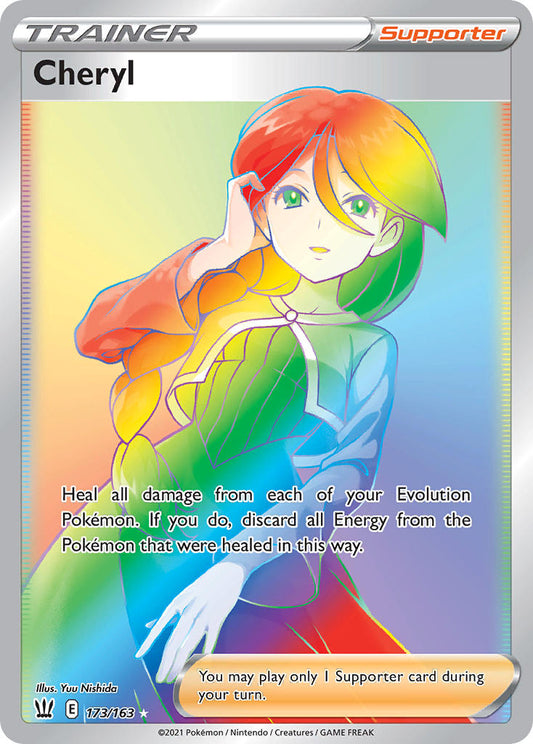 Cheryl 173/163 Rainbow Secret Rare