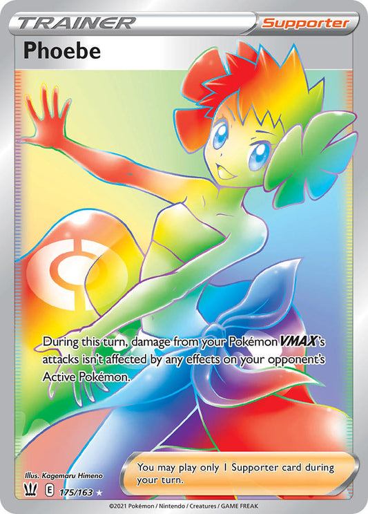 Phoebe 175/163 Rainbow Secret Rare
