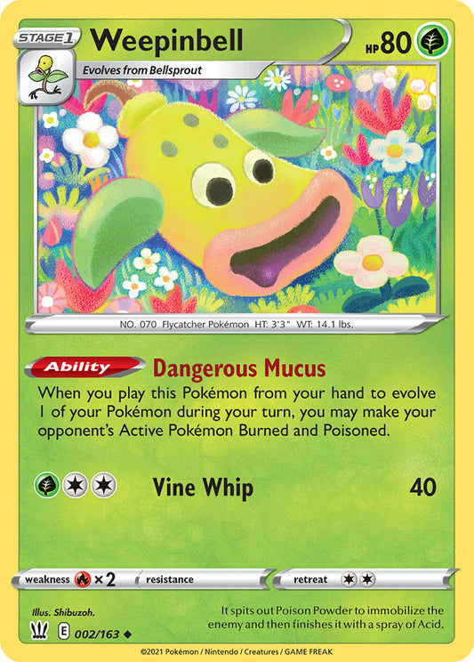 Weepinbell 2/163 Uncommon