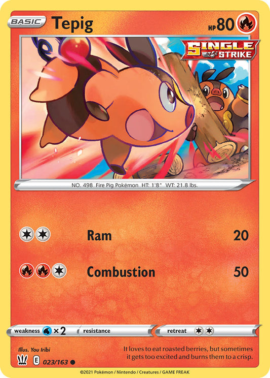 Tepig 23/163 Reverse Common
