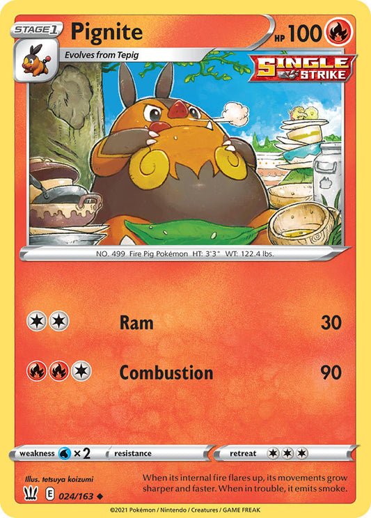 Pignite 24/163 Reverse Uncommon