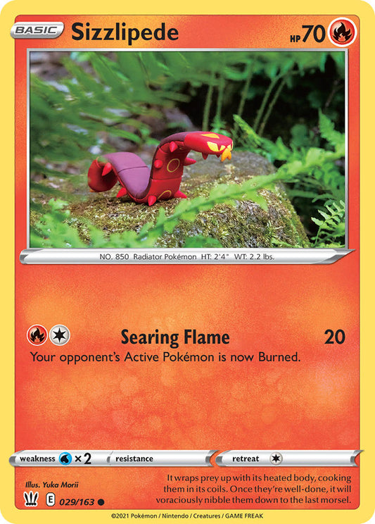 Sizzlipede 29/163 Reverse Common