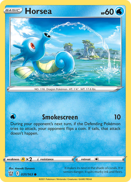 Horsea 31/163 Reverse Common