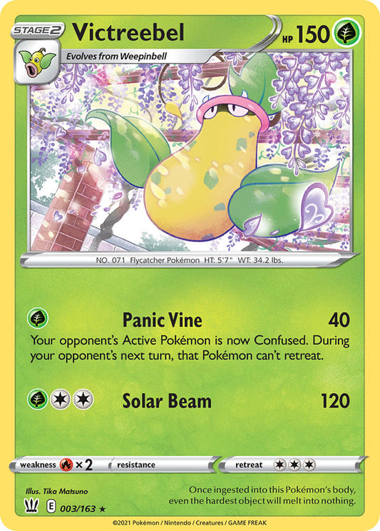 Victreebel 3/163 Reverse Rare