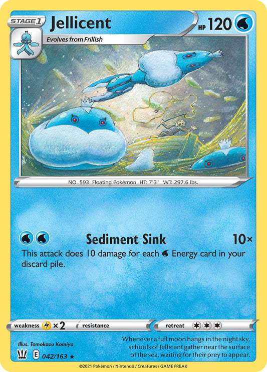 Jellicent 42/163 Non-Holo Rare
