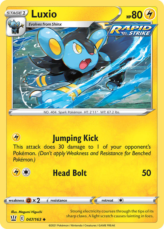 Luxio 47/163 Reverse Uncommon