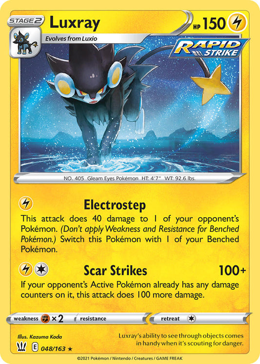 Luxray 48/163 Reverse Rare