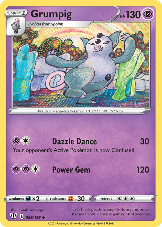 Grumpig 56/163 Reverse Uncommon
