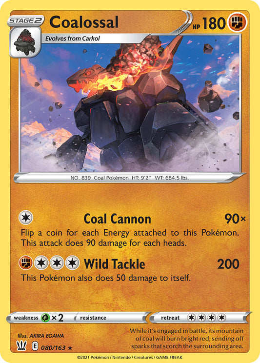 Coalossal 80/163 Reverse Rare