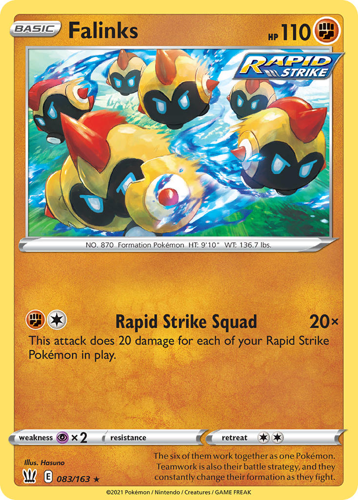 Falinks 83/163 Non-Holo Rare