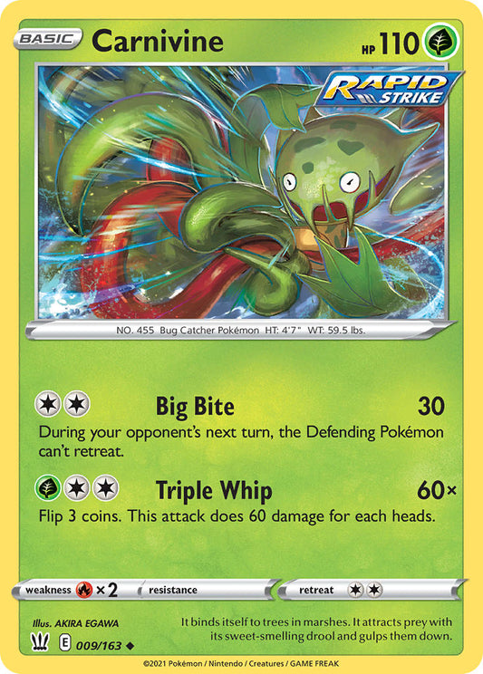Carnivine 9/163 Uncommon
