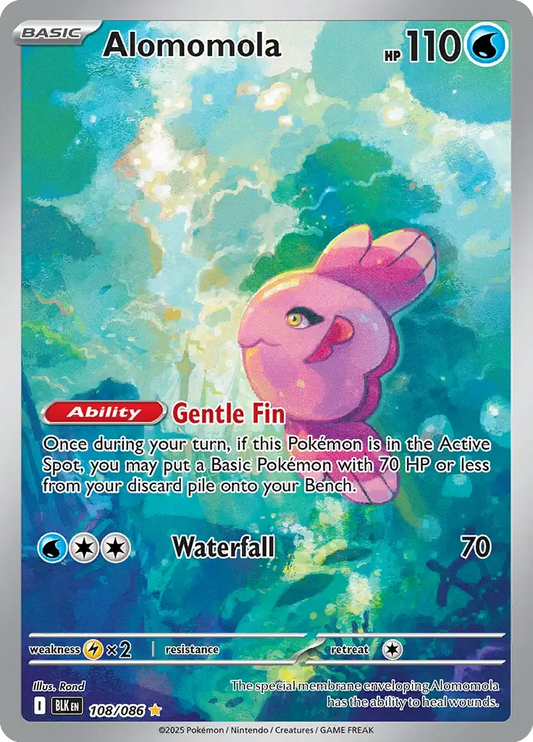 Alomomola 108/086 Illustration Rare