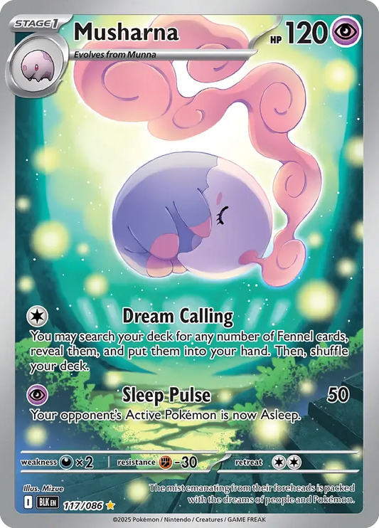 Musharna 117/086 Illustration Rare