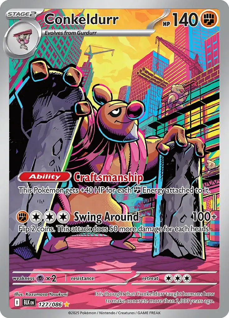 Conkeldurr 127/086 Illustration Rare