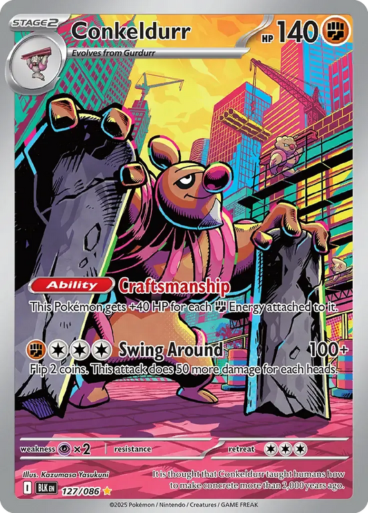 Conkeldurr 127/086 Illustration Rare