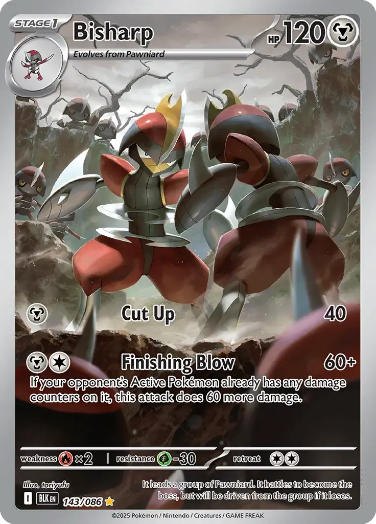 Bisharp 143/086 Illustration Rare