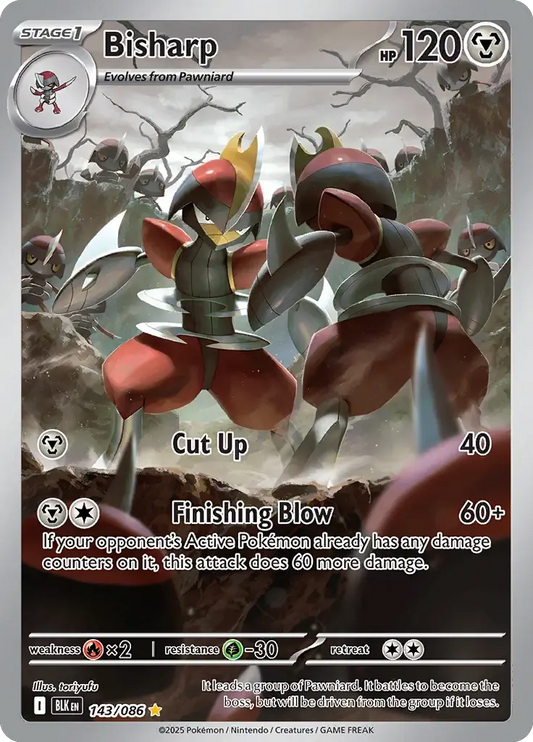 Bisharp 143/086 Illustration Rare