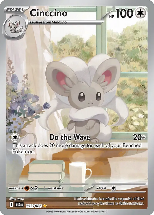 Cinccino 153/086 Illustration Rare