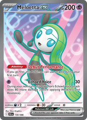 Meloetta ex 159/086 Ultra Rare ex