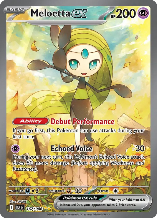 Meloetta ex 167/086 Special Illustration Rare ex