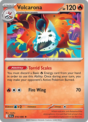 Volcarona 016/086 Holo Rare